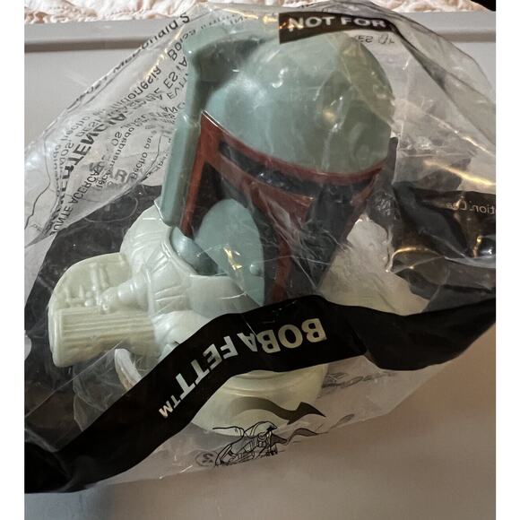 2021 McDONALD'S Star Wars Happy Meal Toy Boba Fett #1 Sealed NEW NIP - Picture 3 of 7